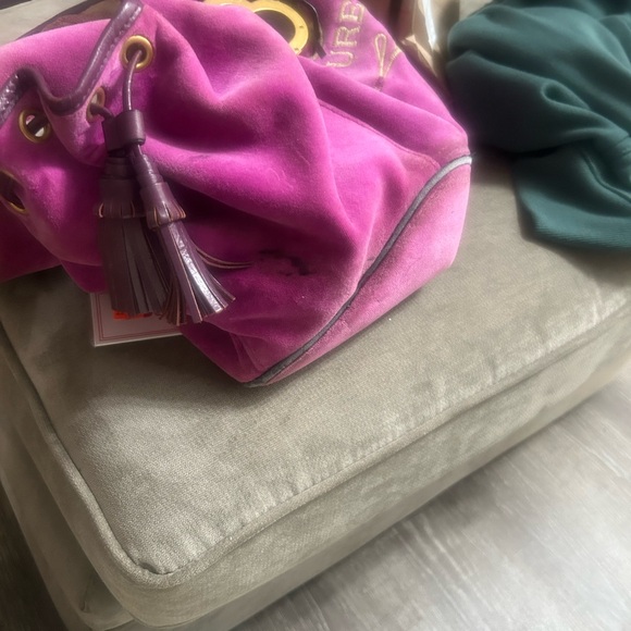 Juicy Couture Violet Tote with Gold Accents - Picture 12 of 12